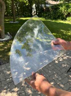 Glass pieces 