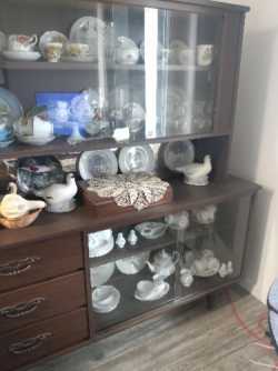 China cabinet.