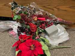 Christmas wreath supplies