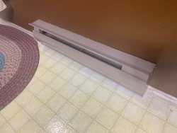 2 Baseboard heaters