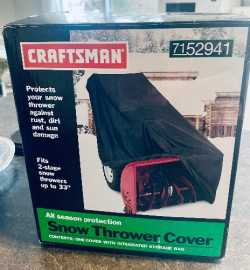 Snowblower cover