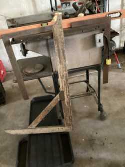 Planer level &amp; table saw