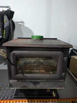 wood stove