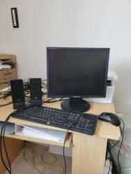 Flat computer screen with