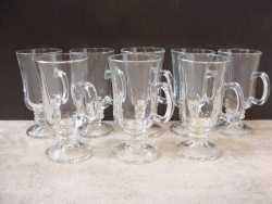 New Pedestal Glass Mugs