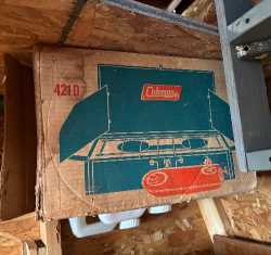 Coleman camping stove 