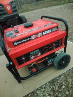 KING Generator 6500 Watt